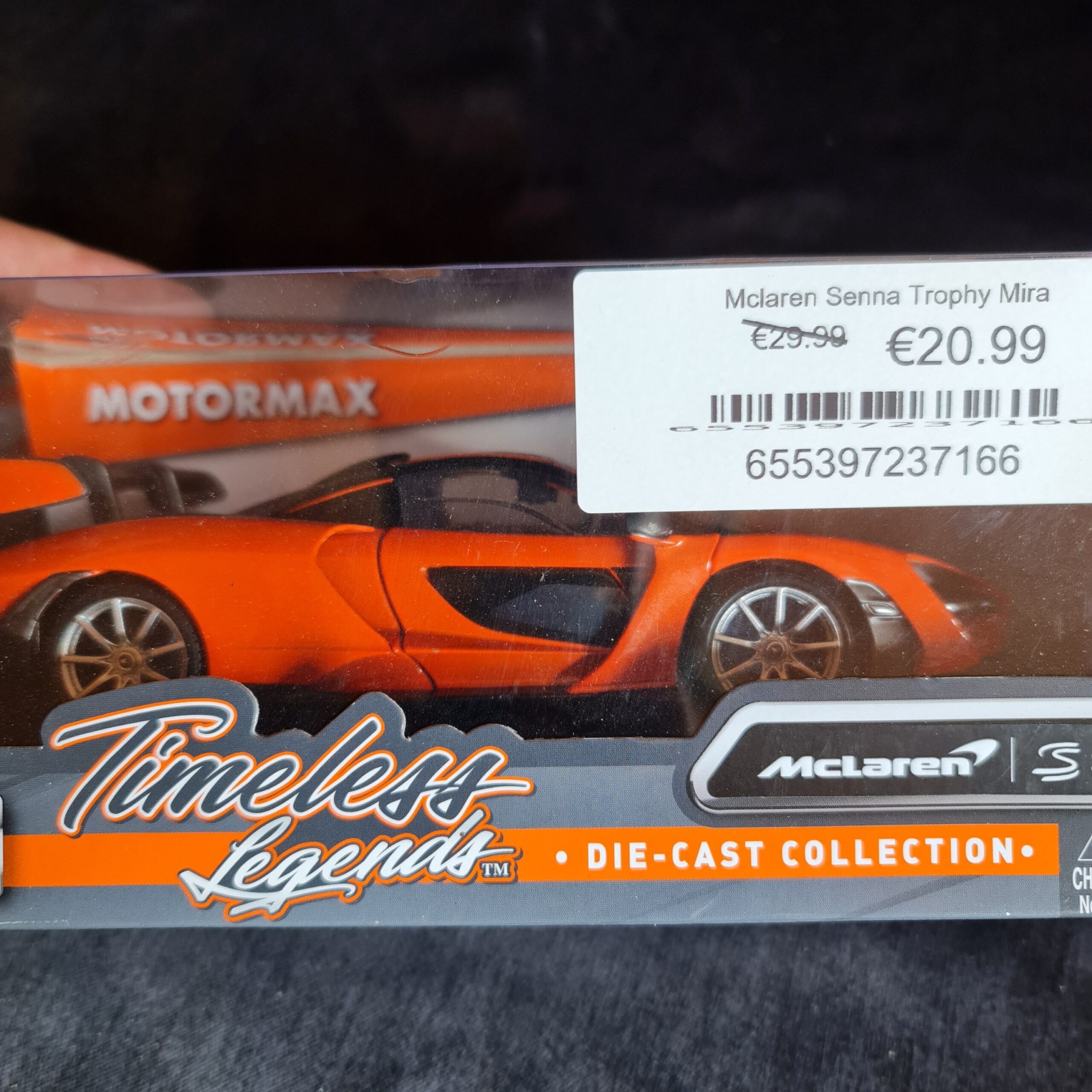 Motor Max 1/24 McLaren Senna - Trophy Mira - Afbeelding 2