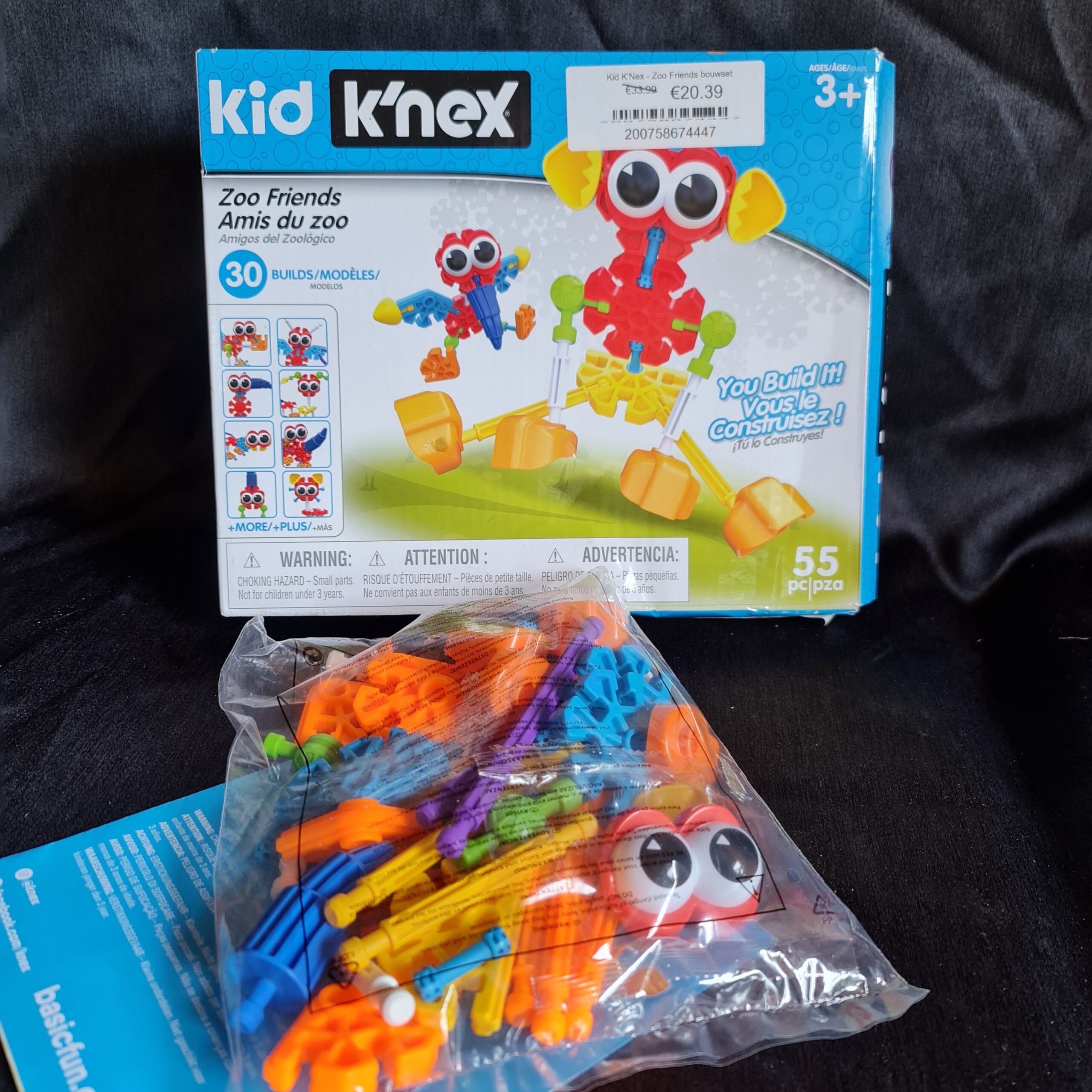 Kid K'Nex - Zoo Friends bouwset