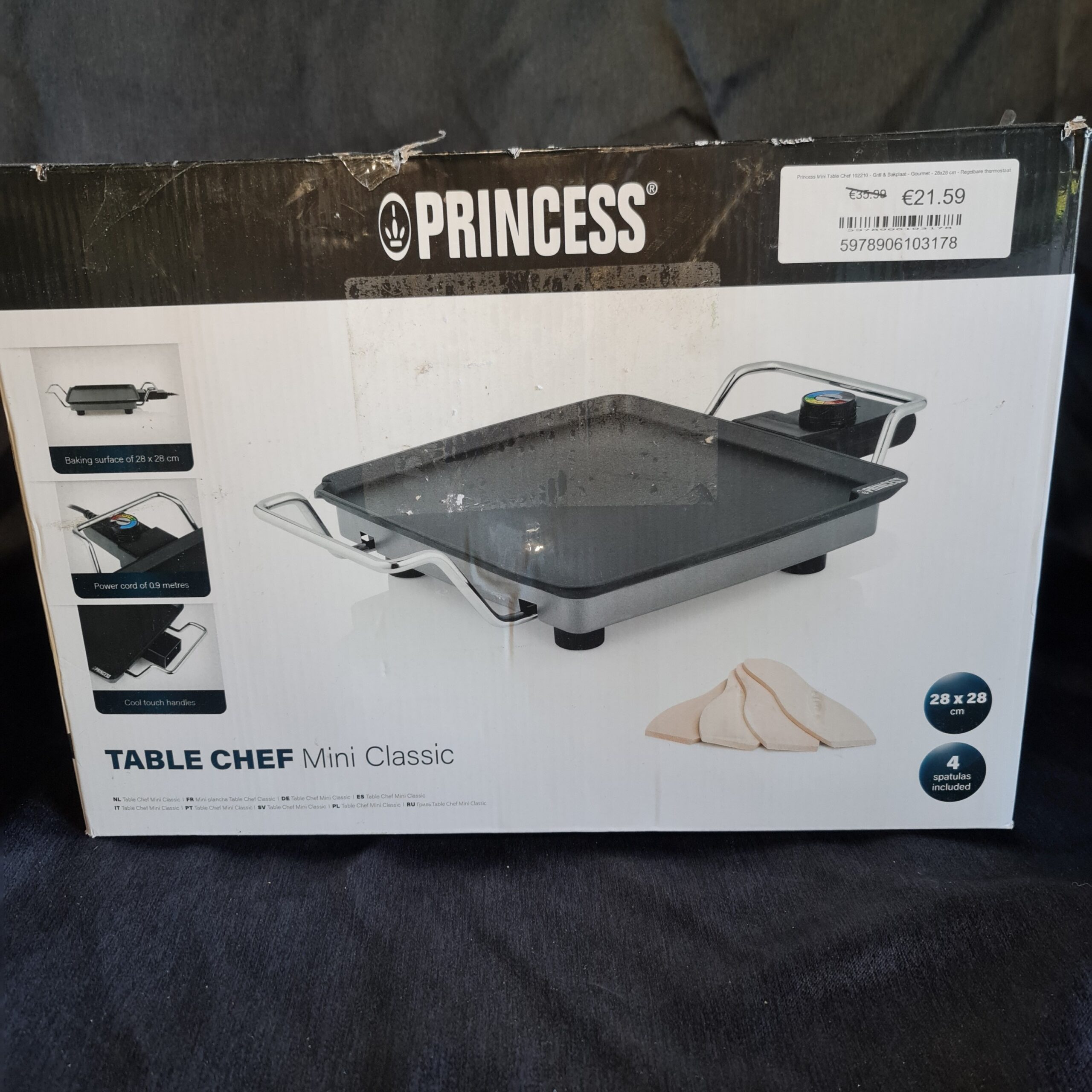 Princess Table Mini Classic bakplaat - Afbeelding 3
