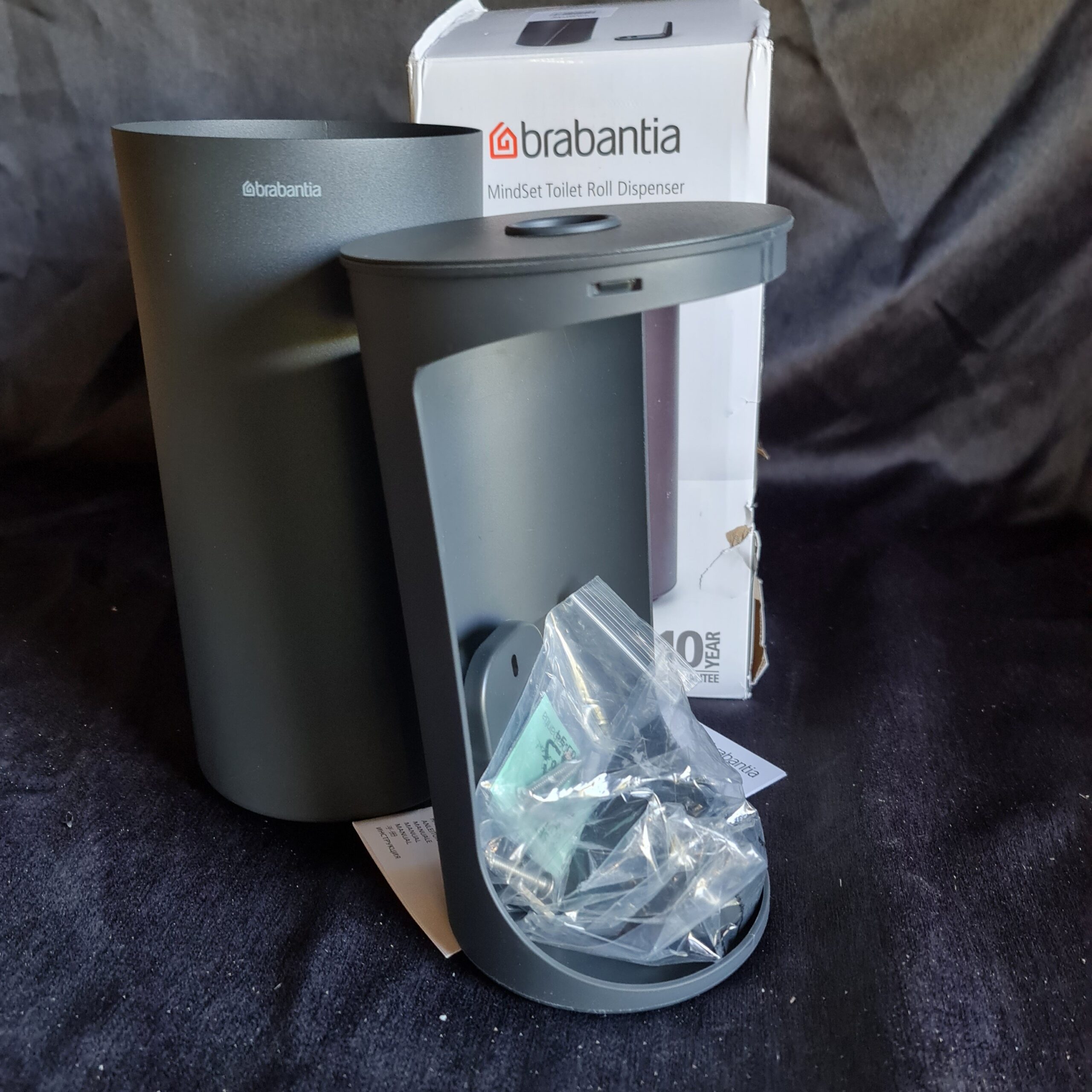 Brabantia MindSet Reserverolhouder - Mineral Infinite Grey - Afbeelding 2